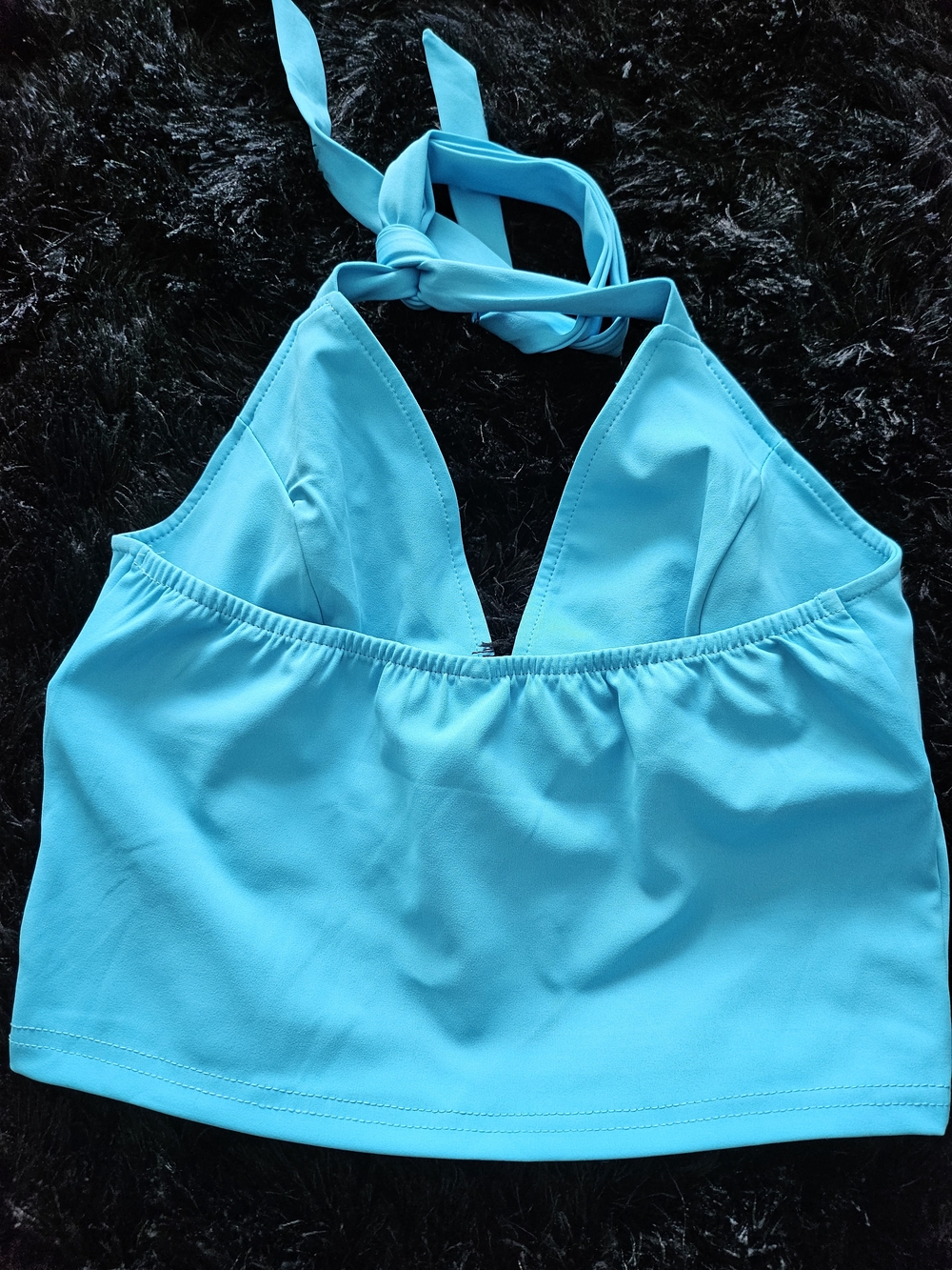 Turquoise Halter Top